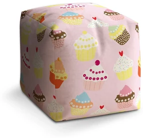 Sablio Taburet Muffiny: 40x40x40 cm