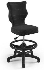 Detská stolička PETIT 3 | čierna podnož Velvet 17
