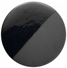 Stropné svietidlo PI, lesklá/matná Ø 40 cm, čierna