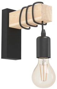 Eglo 32917 - Nástenné svietidlo TOWNSHEND 1xE27/10W/230V