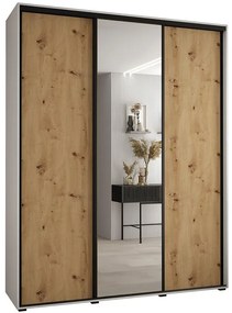 Skriňa 45 Canaris 3 190 biela/artisan/čierna