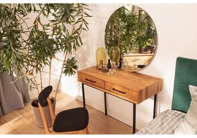 Toaletný stolík z dubového dreva 97x45 cm Abies - The Beds