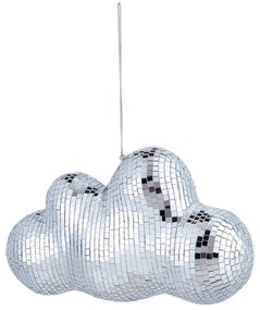 DISCO Oblak 25 cm - strieborná