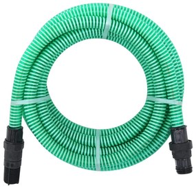 Odsávacia hadica s PVC spojkami, zelená 1" 4 m, PVC
