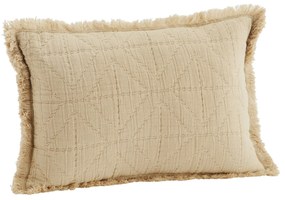 MADAM STOLTZ Bavlnený poťah na vankúš Embroidered Powder 30 × 45 cm