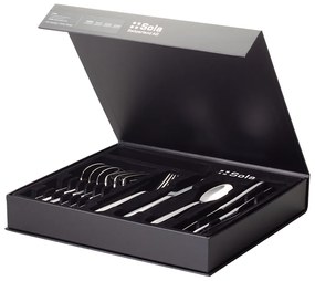 Príborový set 16 ks - Montevideo lesklý  v magnetickom boxe - W0138