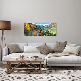 Obraz - Malojský priesmyk (120x50 cm)