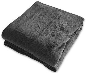 Homeville deka mikroplyš čierná - 150x200 cm