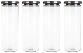 Dóza sklenená FREIA 1800 ml, s viečkom, 1,8 l