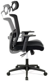 Autronic, kancelárska stolička, KA-B1013 BK