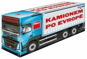 Dino Kamiónom po Európe spoločenská hra v krabici 36x16x10cm