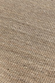 Hanse Home, Behúň Bouclé Jute 105975 Grey Brown, 80x200, hnedá, chodba / predsieň