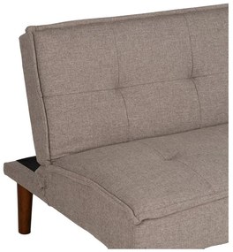 Sivobéžová ženilková rozkladacia pohovka 181 cm – Ixia