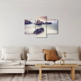 Obraz útesov v hmle (90x60 cm)