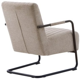 Béžové kreslo Trout – Unique Furniture