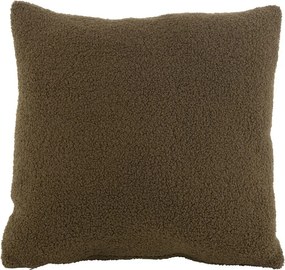 Tmavozelený vankúš Teddy Bouclé Green - 45*45 cm