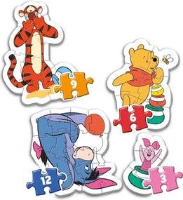 Moje prvé puzzle Macko Pú Clementoni 20820