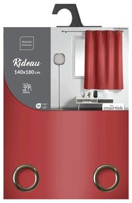 Červený záves 140x180 cm Essentiel – douceur d'intérieur