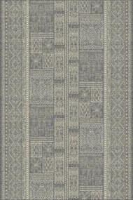 Koberec Agnella Isfahan Amin grafitový