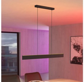 Eglo 31433 - LED RGBW Stmievateľný luster na lanku ANDREAS-Z LED/38W/230V čierna