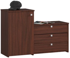 Botník Sirocco (wenge). Akcia -14%. Vlastná spoľahlivá doprava až k Vám domov. 1068558
