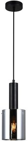 ITALUX PND-5581-1-BK+SG - Luster na lanku SARDO 1xE27/40W/230V čierna