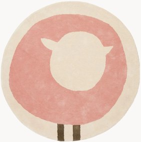 Ručne všívaný detský koberec Sheep Pink