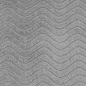 DEKA Z MIKROFLANELU EMMA 150X200 CM STRIEBORNÁ