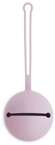 Mushie silikónové púzdro na cumlíky: Soft Lilac