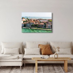 Obraz - Letecký pohľad na mesto (90x60 cm)