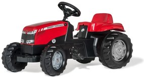 Šlapací traktor Rolly Toys Massey Ferguson s prívesom 012305