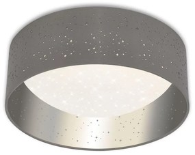 Briloner 3482014 - LED Stropné svietidlo STARRY LED/12W/230V šedá/strieborná BL1653