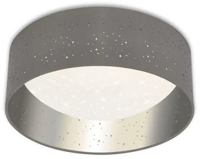 Briloner 3482014 - LED Stropné svietidlo STARRY LED/12W/230V šedá/strieborná BL1653