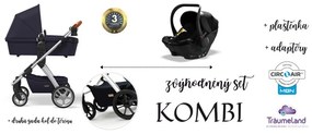Moon kombinovaný kočík N.ONE 2.0 2022 set KOMBI Navy