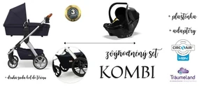 Moon kombinovaný kočík N.ONE 2.0 2022 set KOMBI Navy