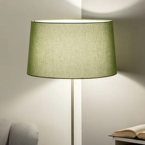 Brilagi - LED stojacia lampa CERIA 1xE27/40W/230V pr. 45 cm zelená/matný chróm