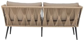 Béžová záhradná pohovka Pavone – Bloomingville