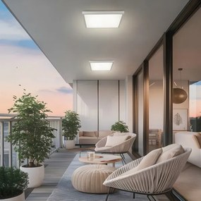 Brilagi - LED stmievateľné kúpeľňové svietidlo FRAME SMART LED/50W/230V 60x60 IP44 + diaľkový ovládač