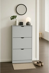 Sivá výklopná skrinka na topánky 60x118x24 cm Stelo – Bonami Essentials