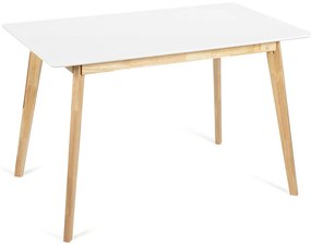 Noela Škandinávsky jedálenský stôl SCANDINAVIA 120 biely