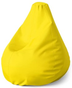 Sedací vak Pear žltá 2 - detský, žltá