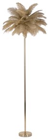 Stojacia lampa v zlatej farbe (výška 160 cm) Palm – Mauro Ferretti