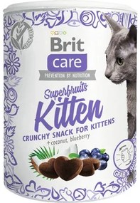 Maškrty pre mačky Brit Care Cat Snack Superfruits Kitten 100 g