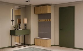Předsíňová stěna HAGA 2W 100 cm dub Artisan