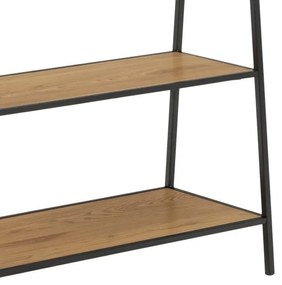 Vešiak SARON dub/čierna