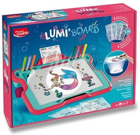 Súprava Maped Lumi Board - tabuľa s podsvietením - morská víla