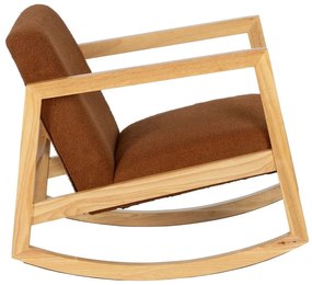 Hnedé hojdacie kreslo – Ixia