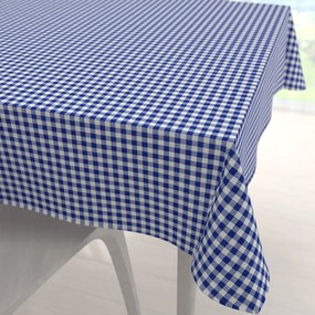 Biante Bavlnený štvorcový obrus Sandra SA-057 Modro-biele kocky 70x70 cm