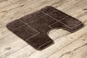 Sada kúpeľňových koberčekov SUPREME LINES línie, hnedá