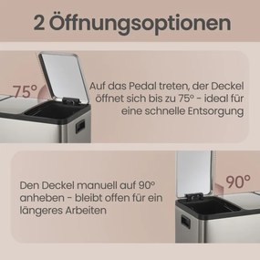 Odpadkový kôš na triedený odpad LTB145EZ01